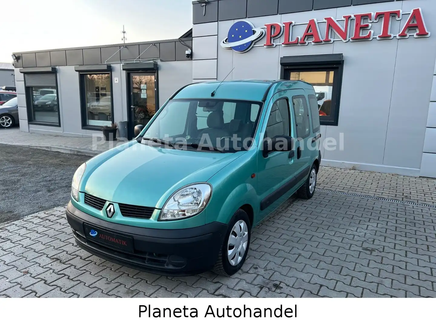 Renault Kangoo 1.6 16V *AUTOMATIK*KLIMA*2xSCHIEBETÜR* Grün - 2
