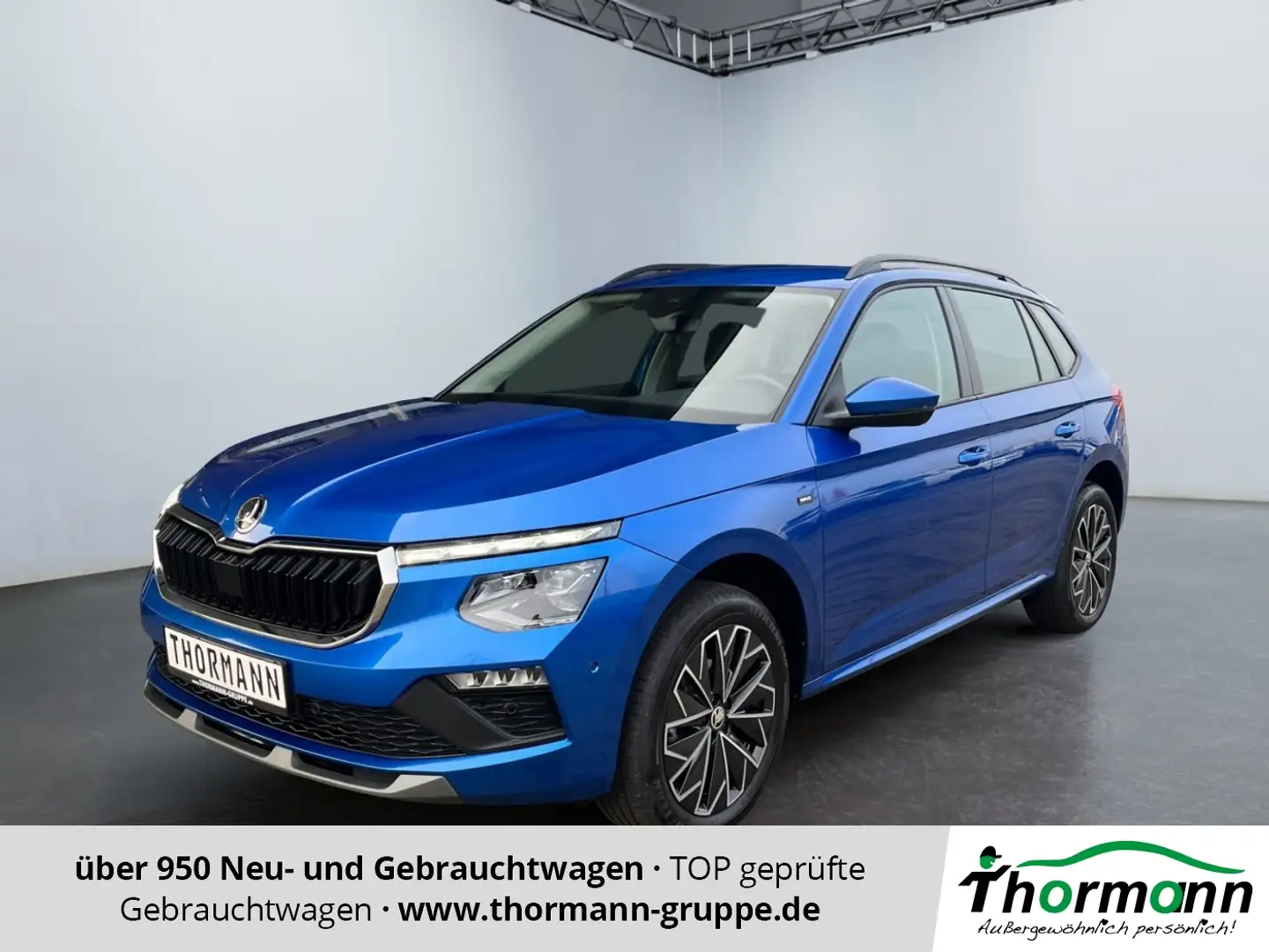 Skoda Kamiq 1.0 TSI Selection DSG ACC Facelift LED LM Blau - 1