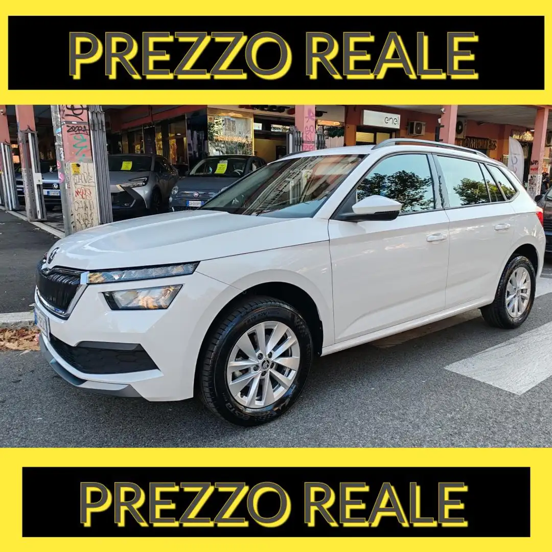 Skoda Kamiq 1.0 tsi Ambition 95cv PREZZO REALE Blanc - 1