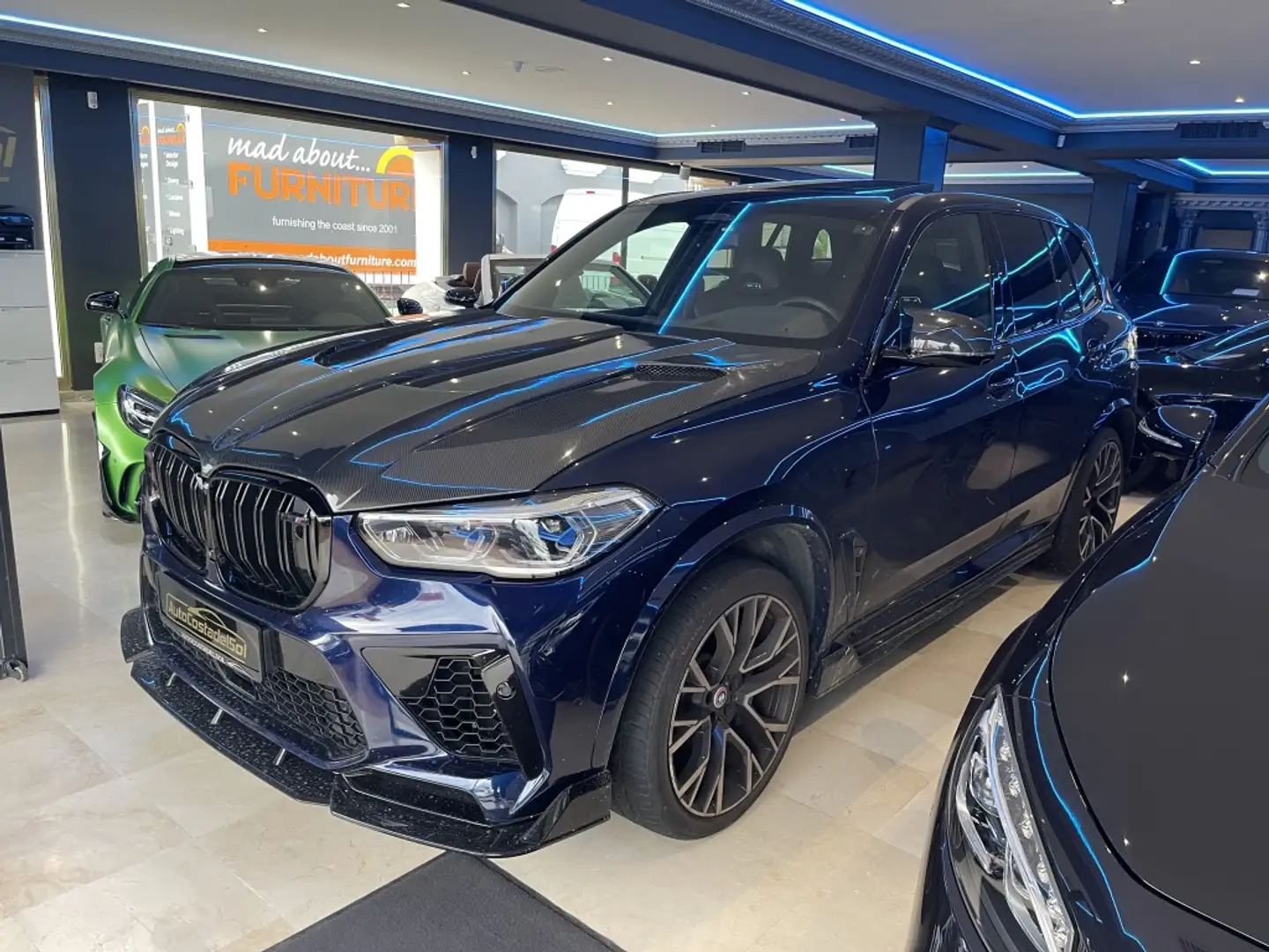 BMW X5 M Competition Bleu - 2
