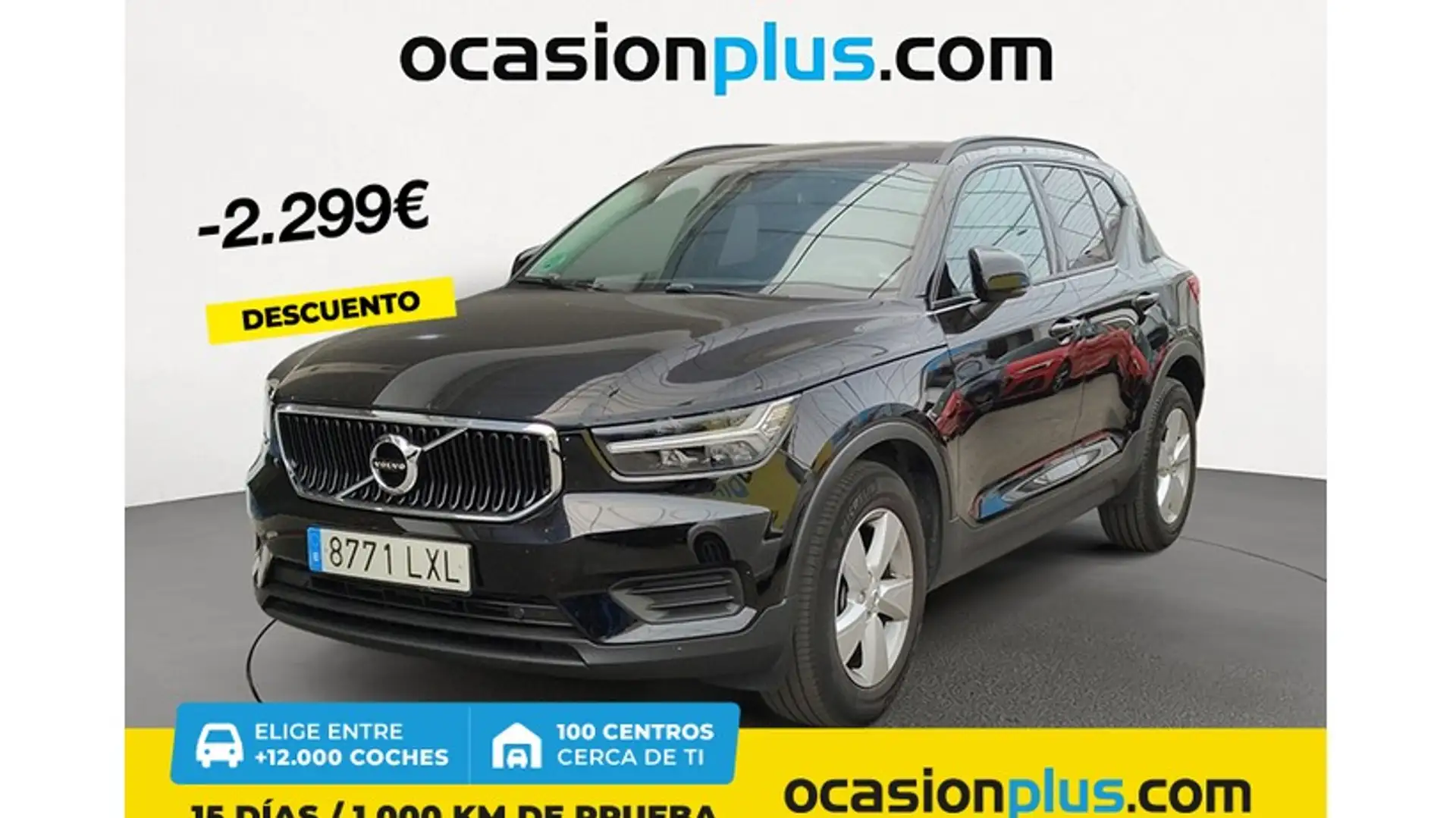 Volvo XC40 T2 Essential Negro - 1