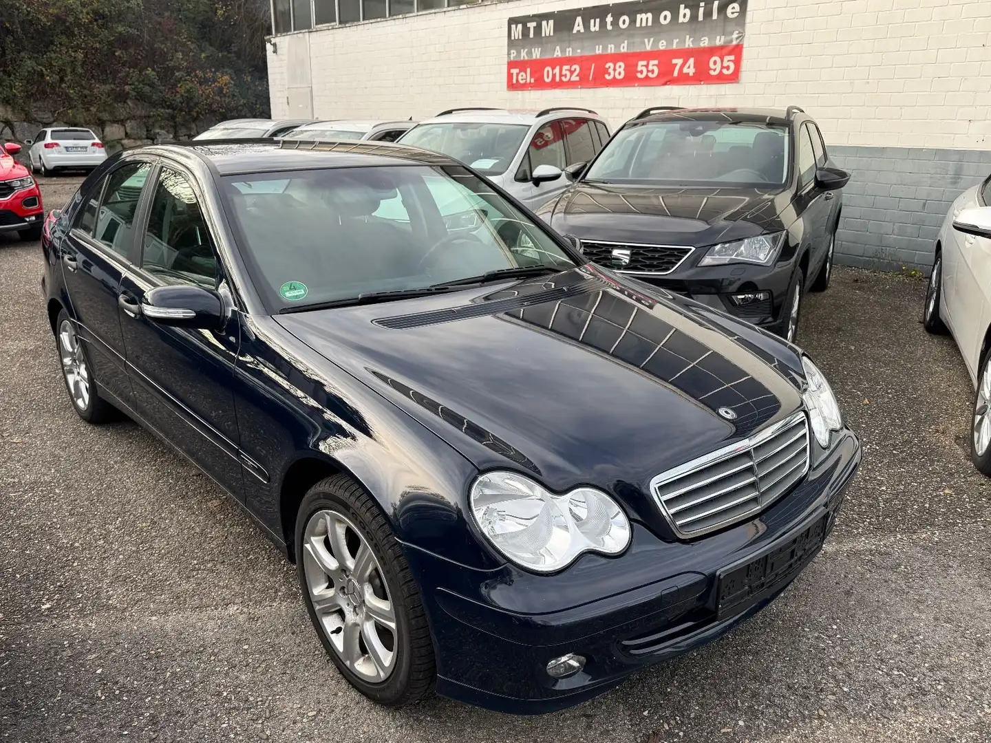 Mercedes-Benz C 180 Kompressor Lim Automatik Blau - 1