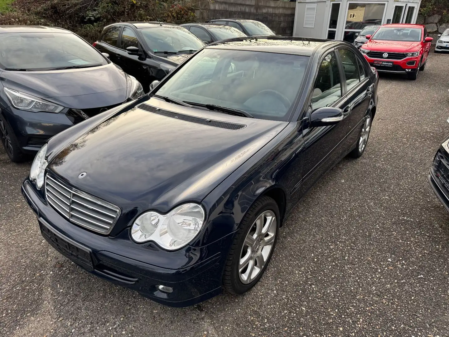 Mercedes-Benz C 180 Kompressor Lim Automatik Blau - 2