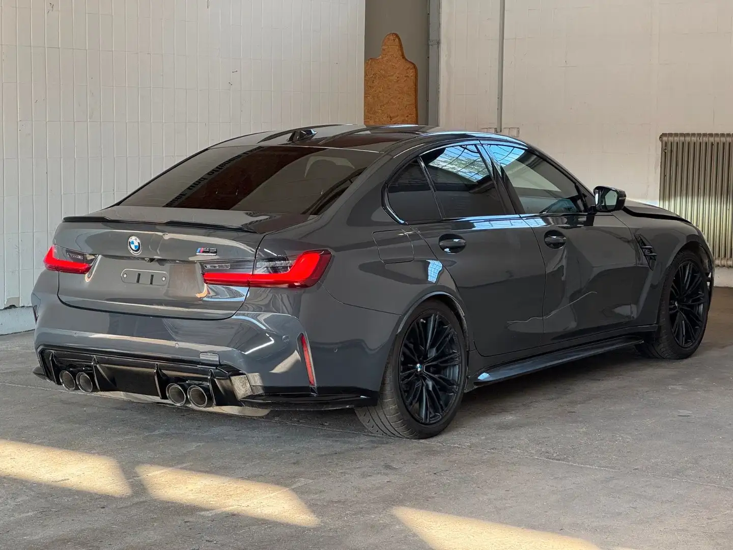 BMW M3 Lim. Competition*360°*Laser*HuD*UNFALL* Gris - 1