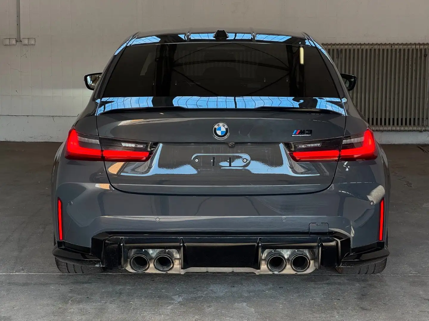 BMW M3 Lim. Competition*360°*Laser*HuD*UNFALL* Gris - 2