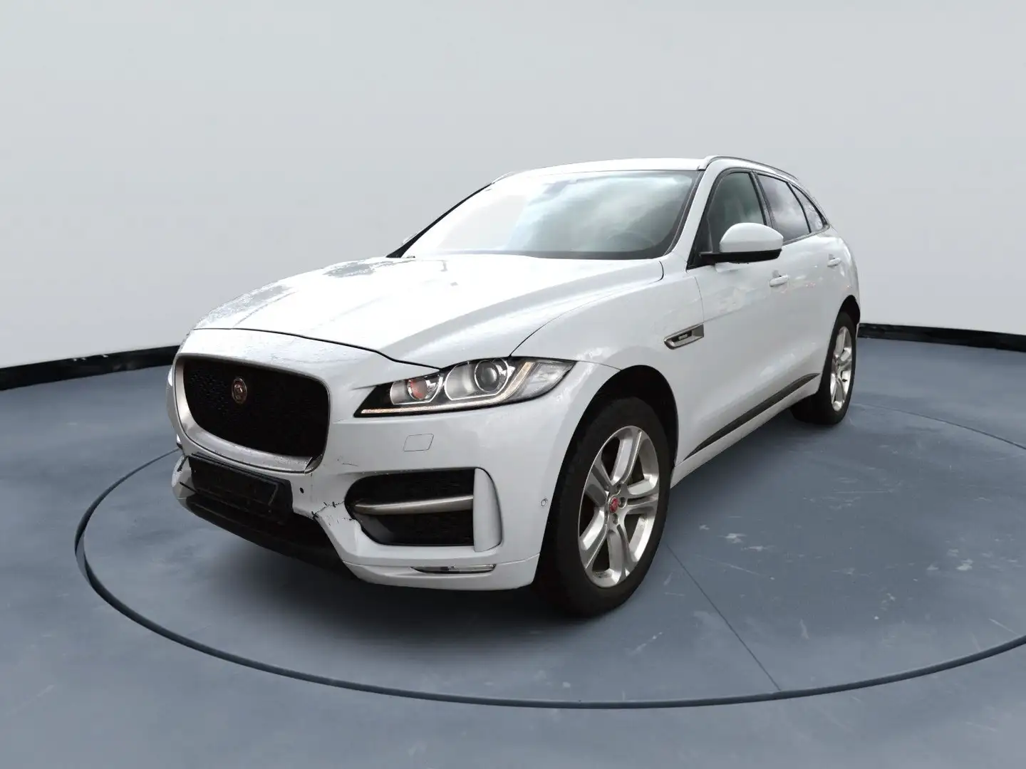 Jaguar F-Pace 2.0D R-Sport AWD Weiß - 1