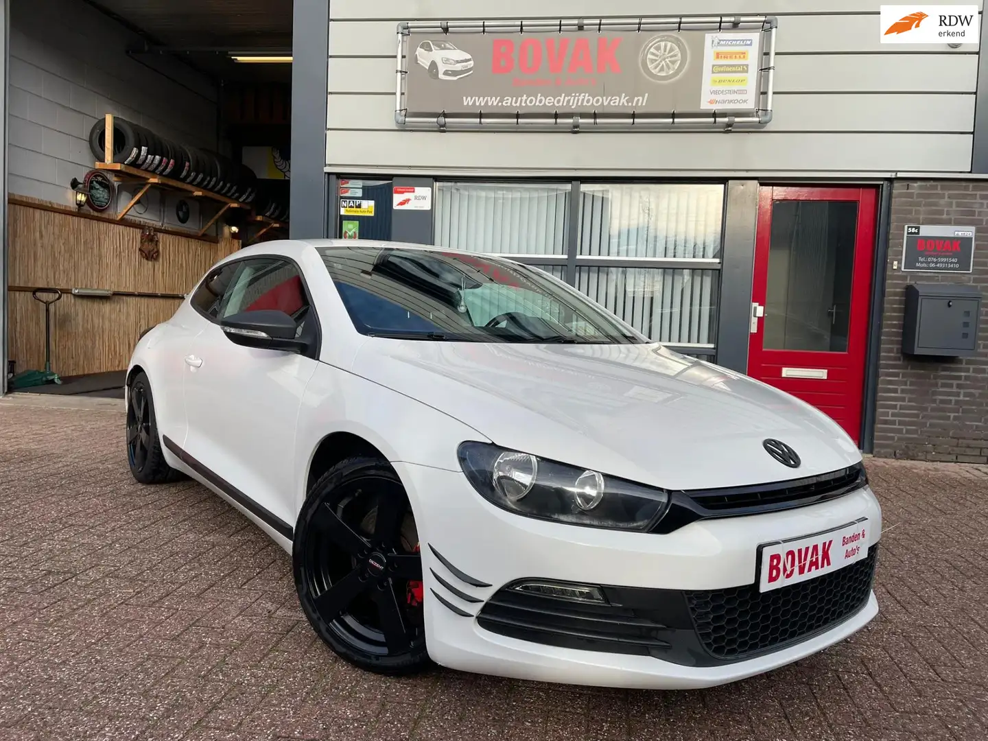 Volkswagen Scirocco 1.4 TSI Highline Plus Weiß - 1