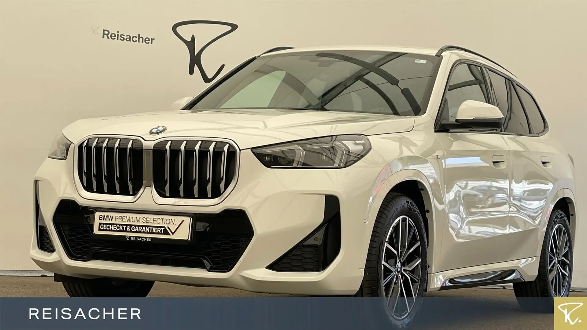 BMW X1 xDr20d A MSport AHK AdapLED ACC RFK H&K 18"LM Weiß - 1