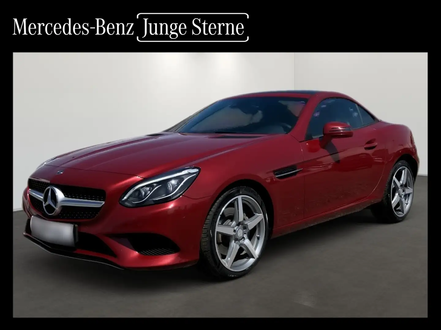Mercedes-Benz SLC 300 AMG Pano Shz Ambi CarPlay COM Klima Czerwony - 1