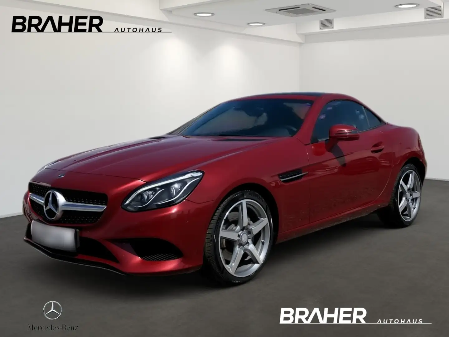 Mercedes-Benz SLC 300 AMG Pano Shz Ambi CarPlay COM Klima Rouge - 1