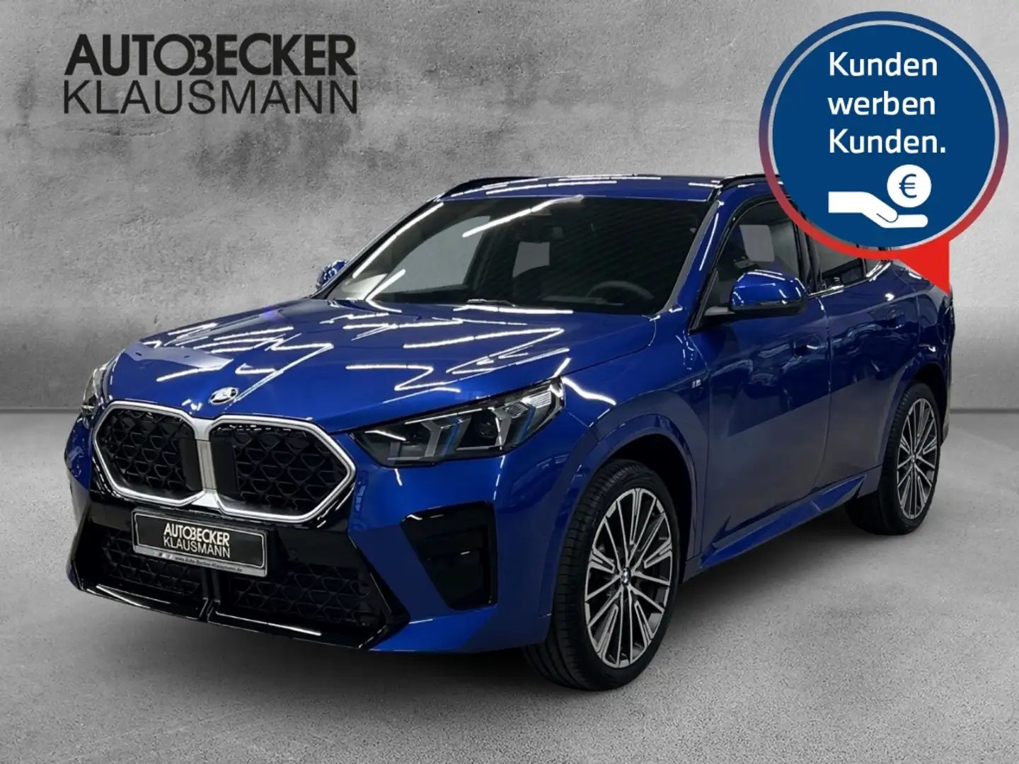 BMW X2 sDrive20i M Sport LMR 20'' Park-Assistent HUD AD N Bleu - 1