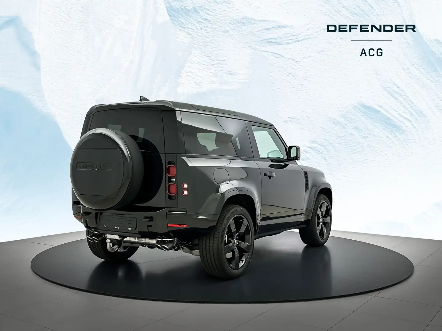 Land Rover Defender 90 P425 X-Dynamic HSE AWD Auto Noir - 2