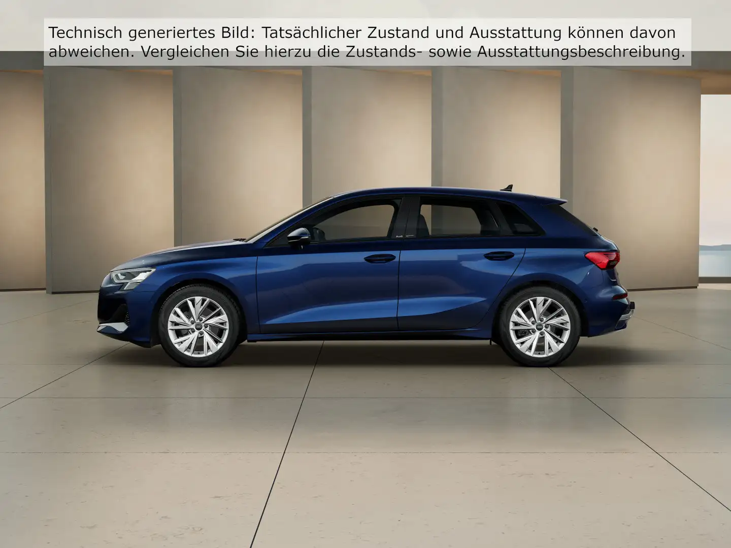 Audi A3 advanced 35TFSI S-tronic/ Navi, AHK Blau - 2