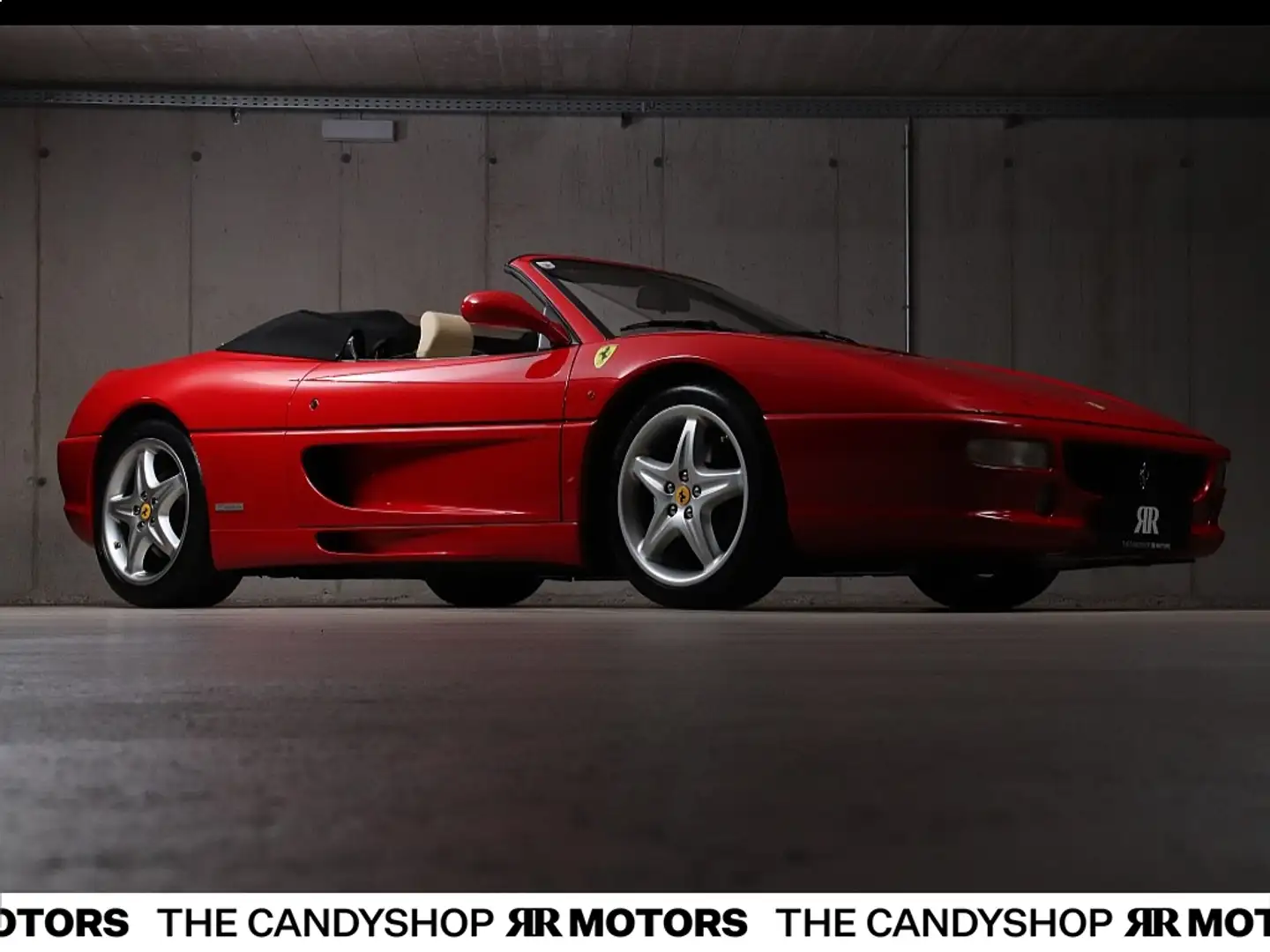 Ferrari F355 F1 Spider *perfekt*Assetto Fiorano*Service Neu* Rot - 2