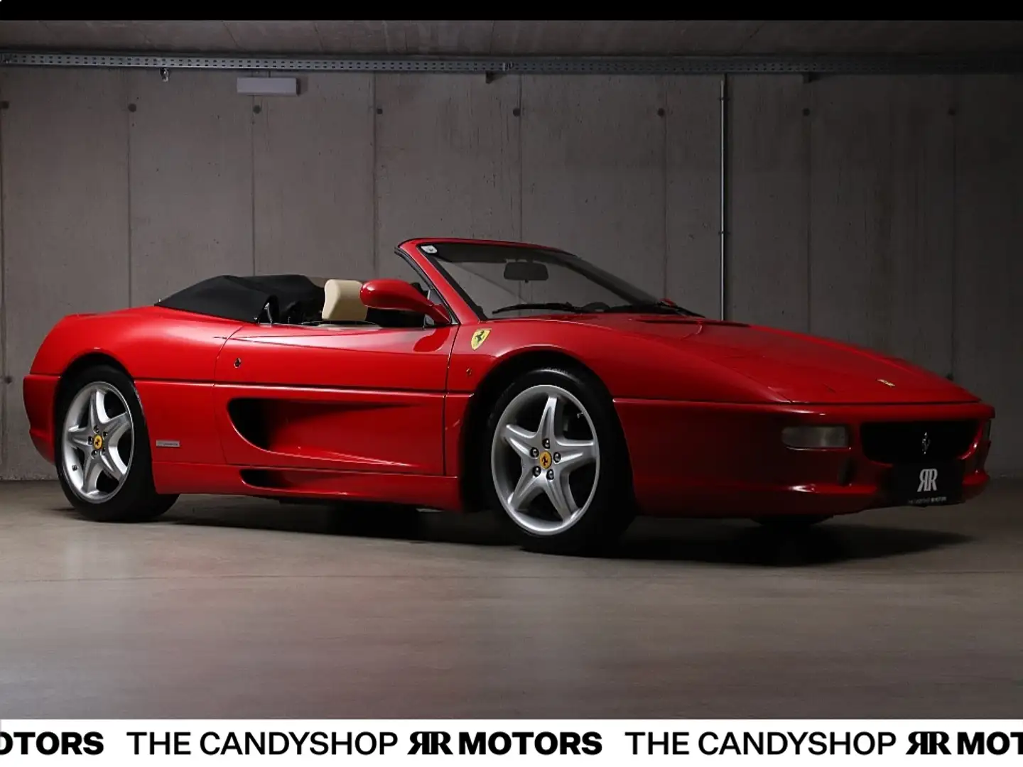 Ferrari F355 F1 Spider *perfekt*Assetto Fiorano*Service Neu* Rot - 1