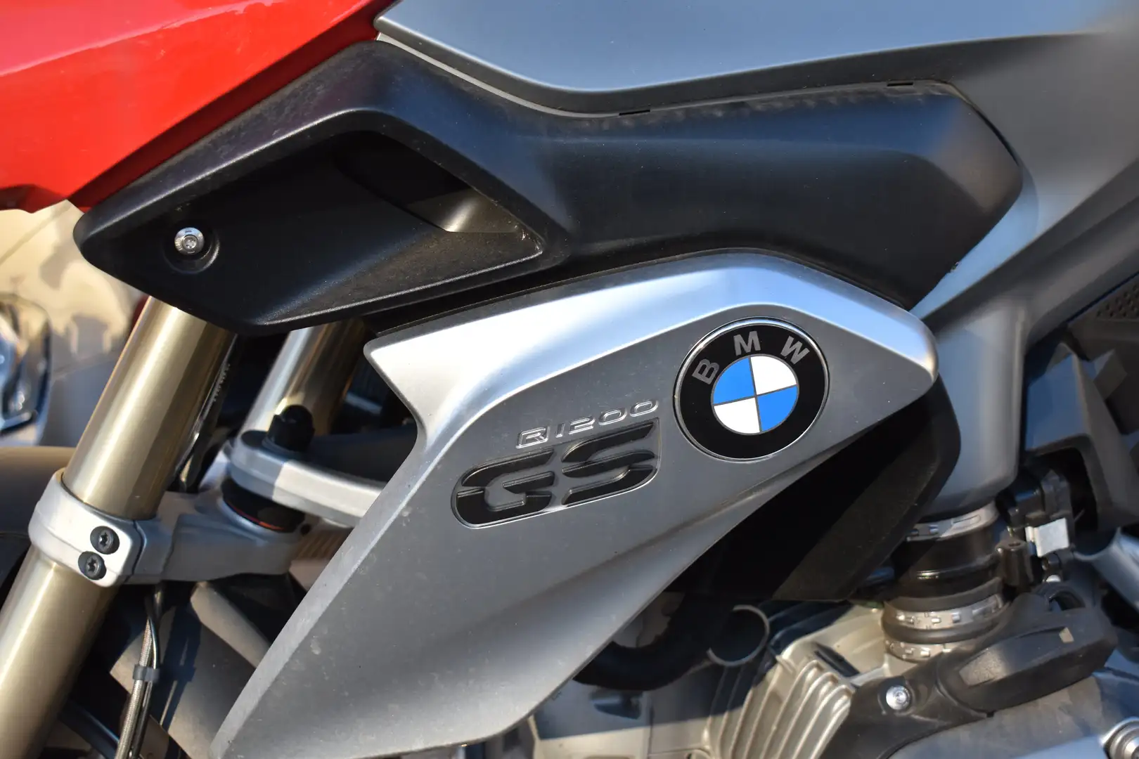 BMW R 1200 GS borse incluse Rosso - 2