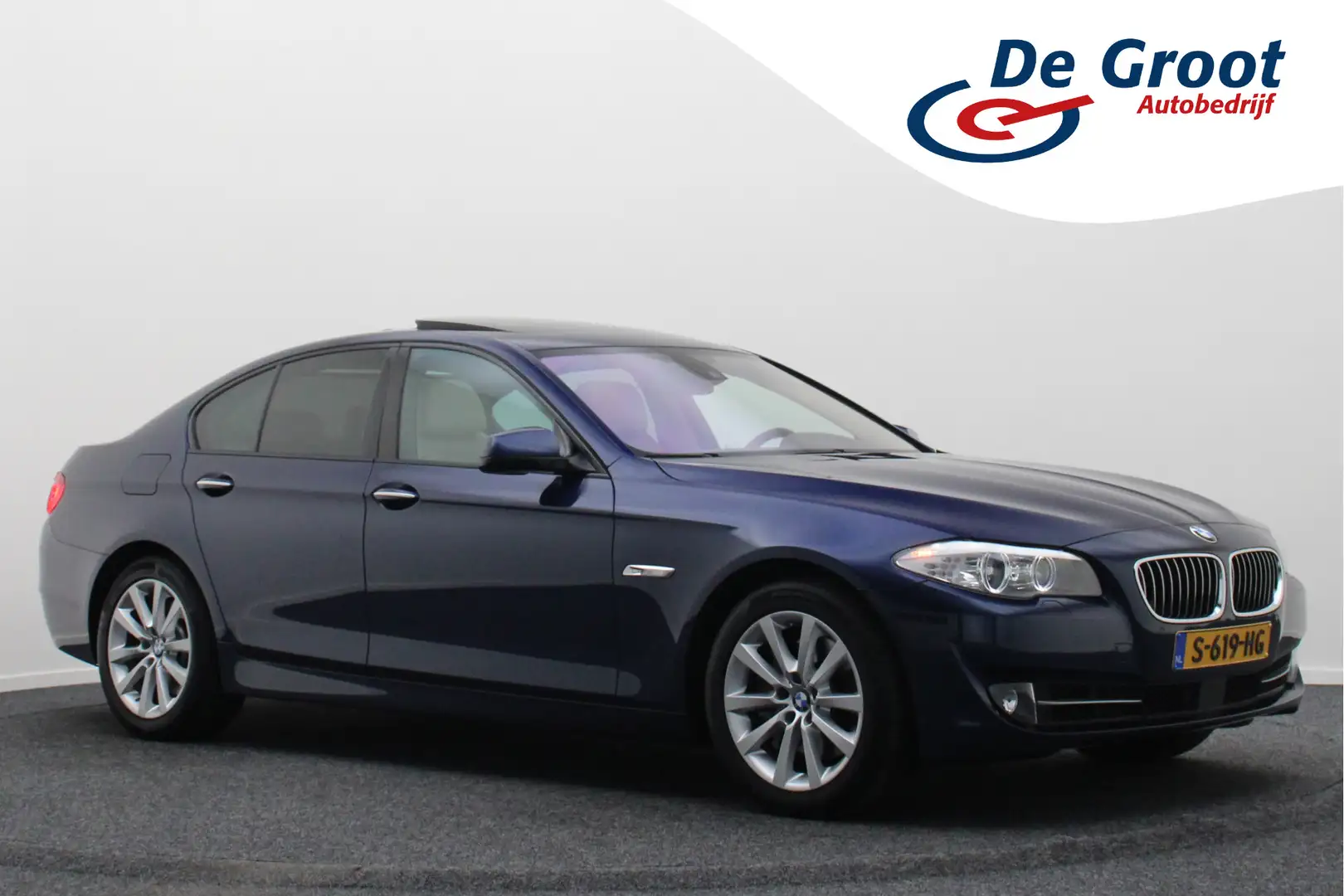 BMW 535 5-serie 535i High Executive Blauw - 1
