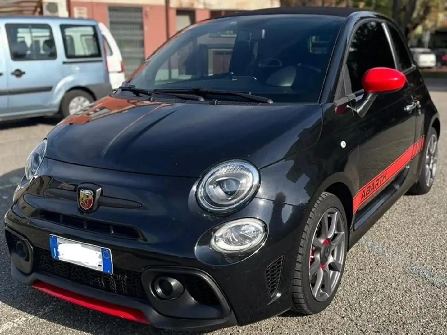 Abarth 595C 595C 1.4 t-jet 145cv my18 Nero - 1