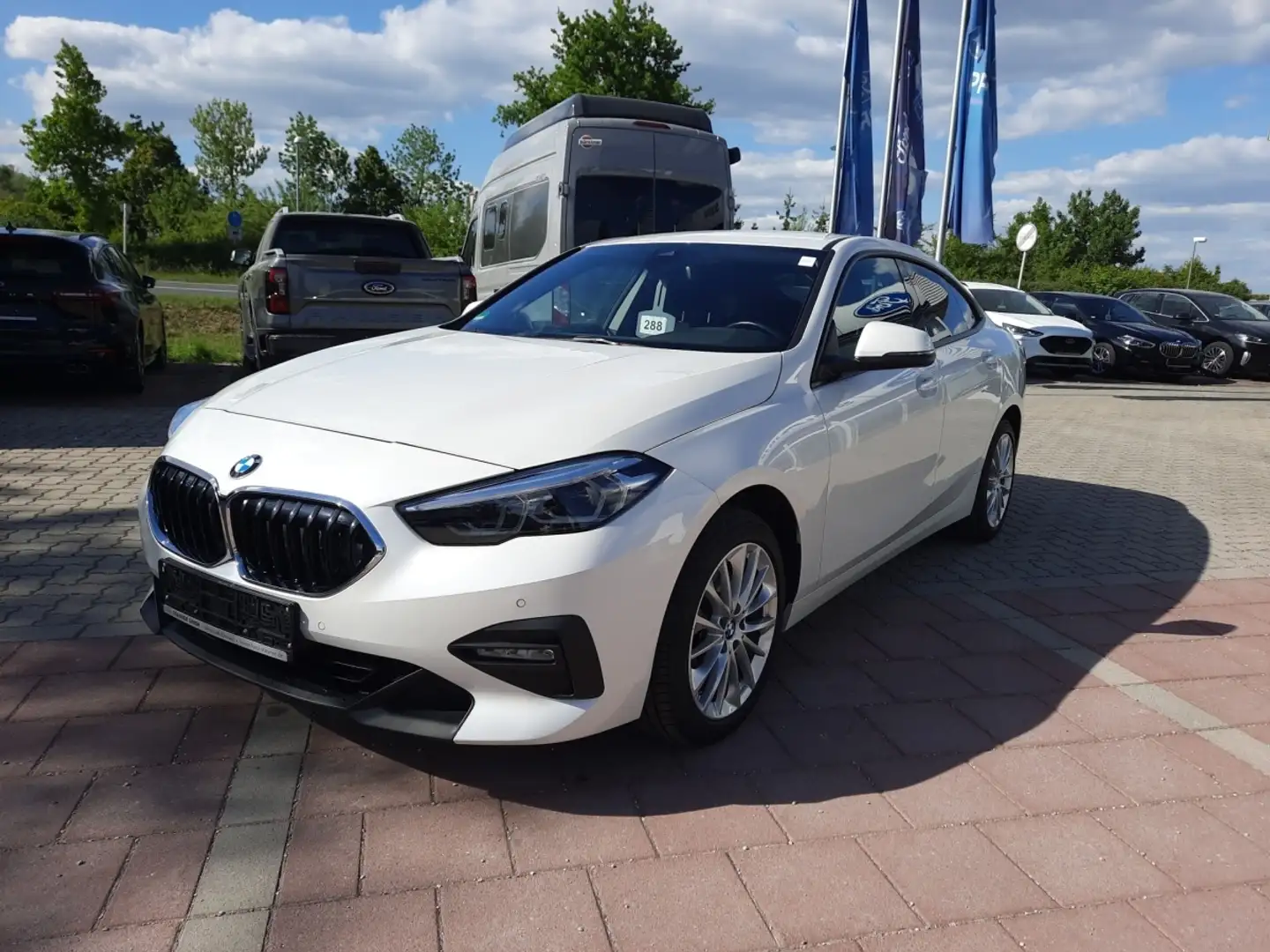 BMW 218 i Gran Coupe Advantage Navi LED AHK SHZ Blanco - 2