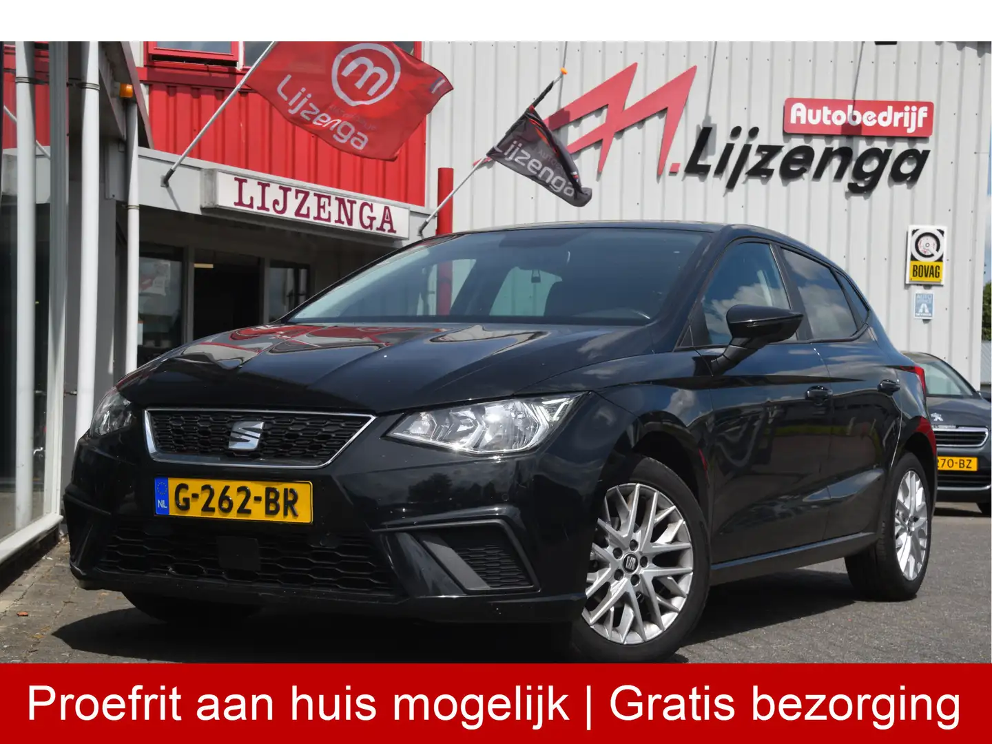 SEAT Ibiza 1.0 TSI Style Business Intense Carplay | LMV | Nav Zwart - 1