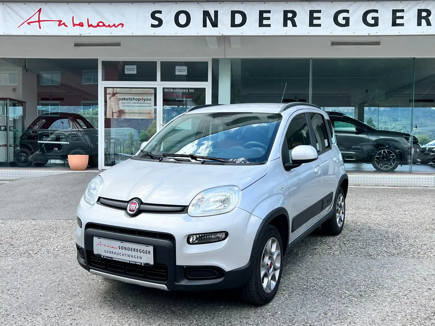 Fiat Panda 4x4 0,9 TwinAir Turbo 85 Argent - 1
