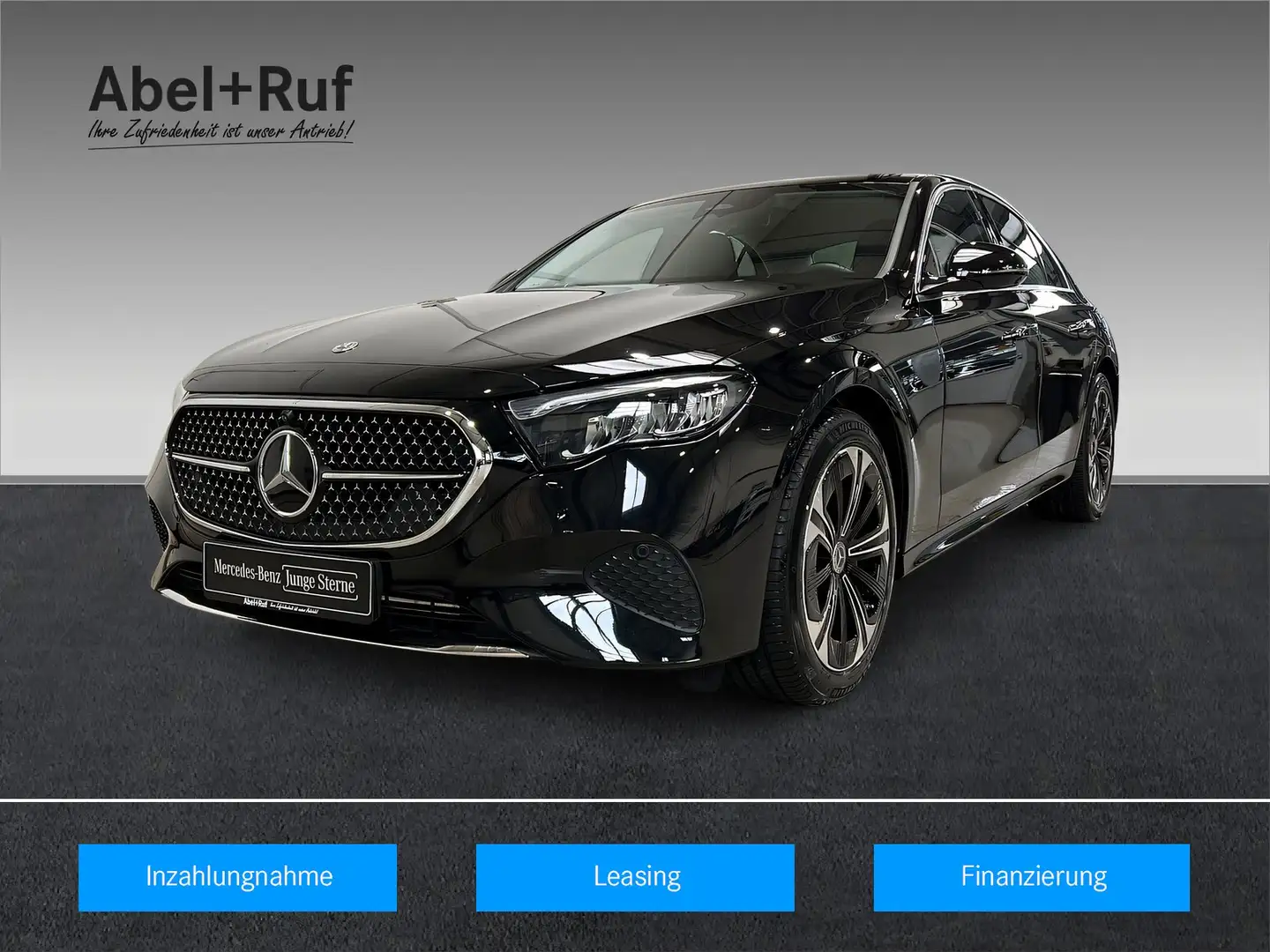 Mercedes-Benz E 450 4M Limo AVANTGARDE+LED+DISTR+Memo+TotW+360 Schwarz - 1