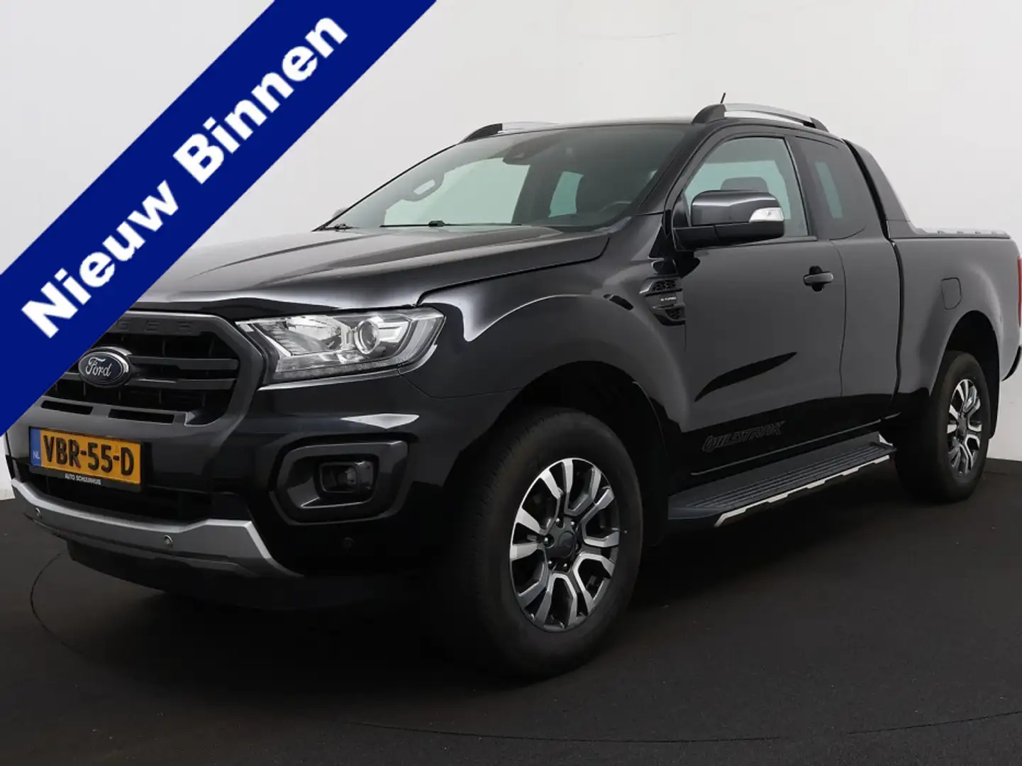 Ford Ranger 2.0 EcoBlue Wildtrak Supercab Automaat Wildtrak Su Zwart - 1