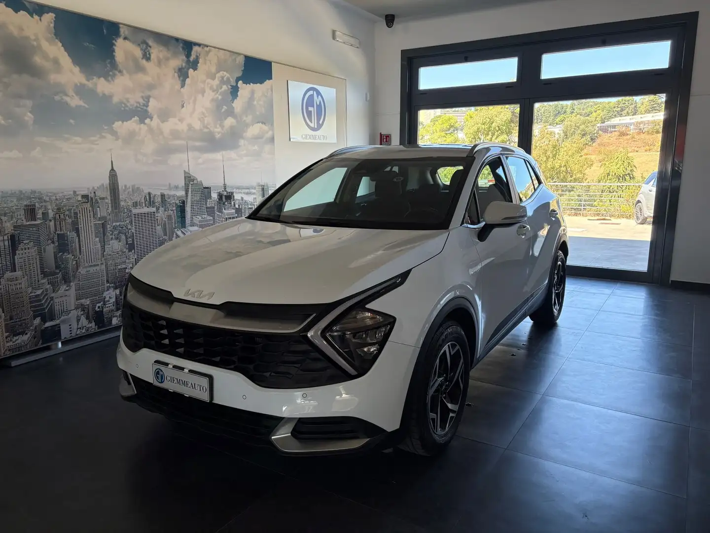 Kia Sportage Sportage V 2022 1.6 crdi mhev Style imt Blanc - 1