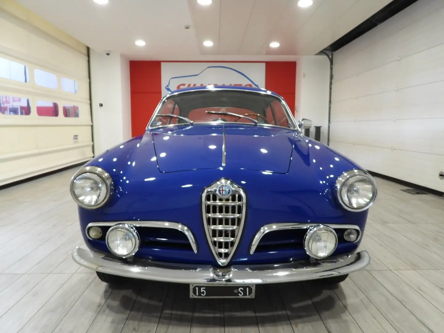 Alfa Romeo Giulietta SPRINT 750B CAMBIO AL VOLANTE -TARGA ORO ASI(1957) Blu/Azzurro - 2