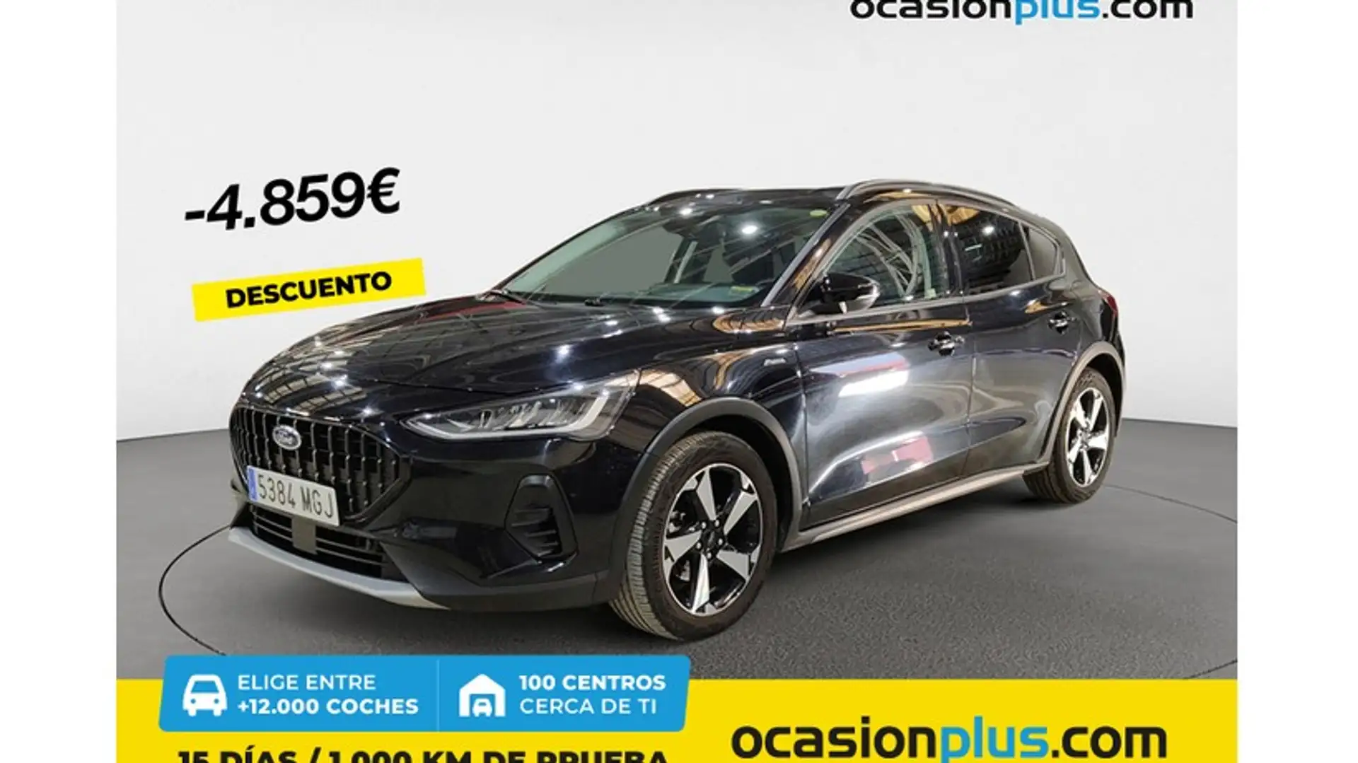 Ford Focus 1.0 Ecoboost MHEV Active 155 Negro - 1