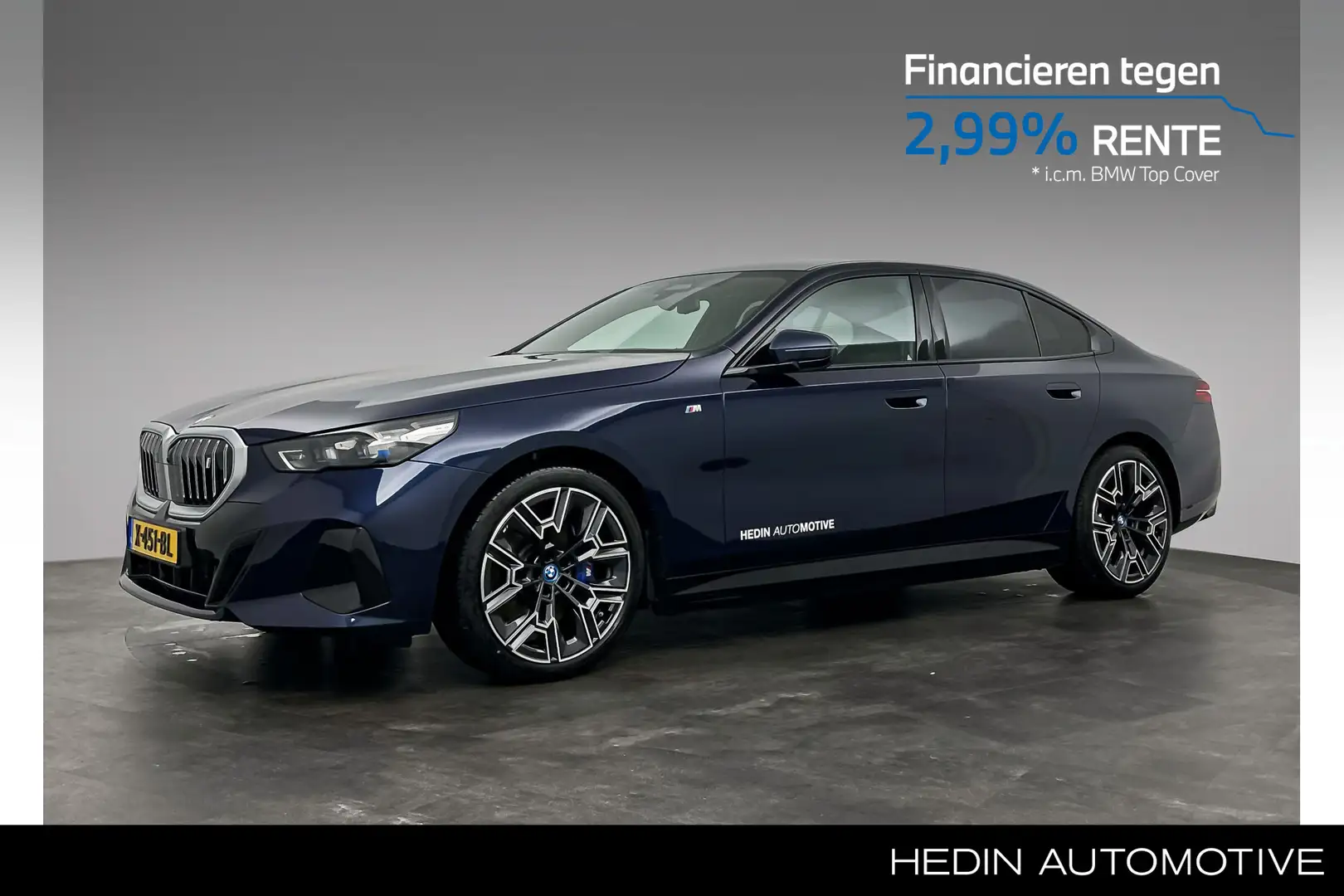 BMW i5 Sedan eDrive40 84 kWh M-Sport | Stuurwielrand verw Blau - 1