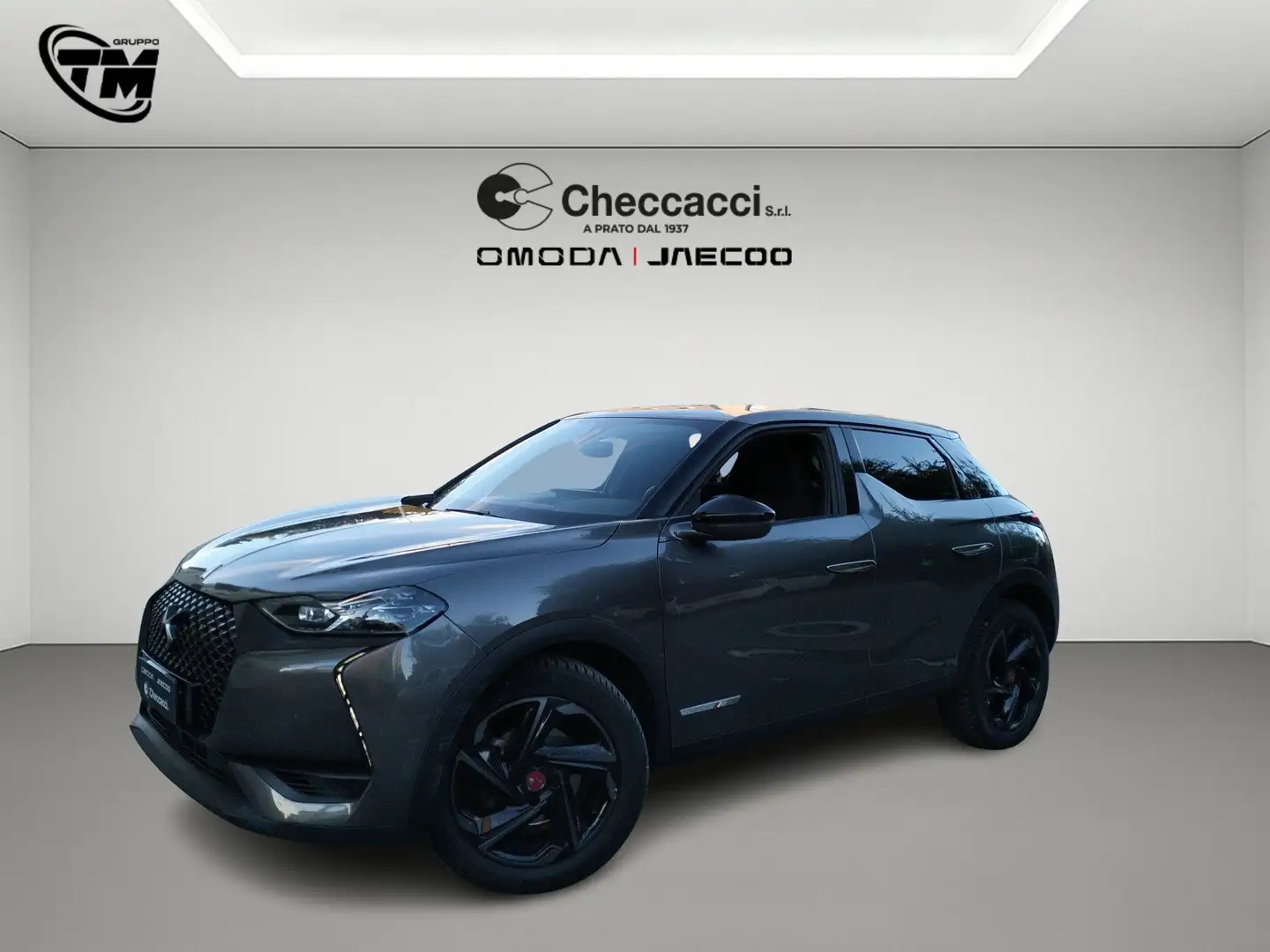 DS Automobiles DS 3 Crossback 2021 1.2 puretech Performance Line 130cv auto Grigio - 1
