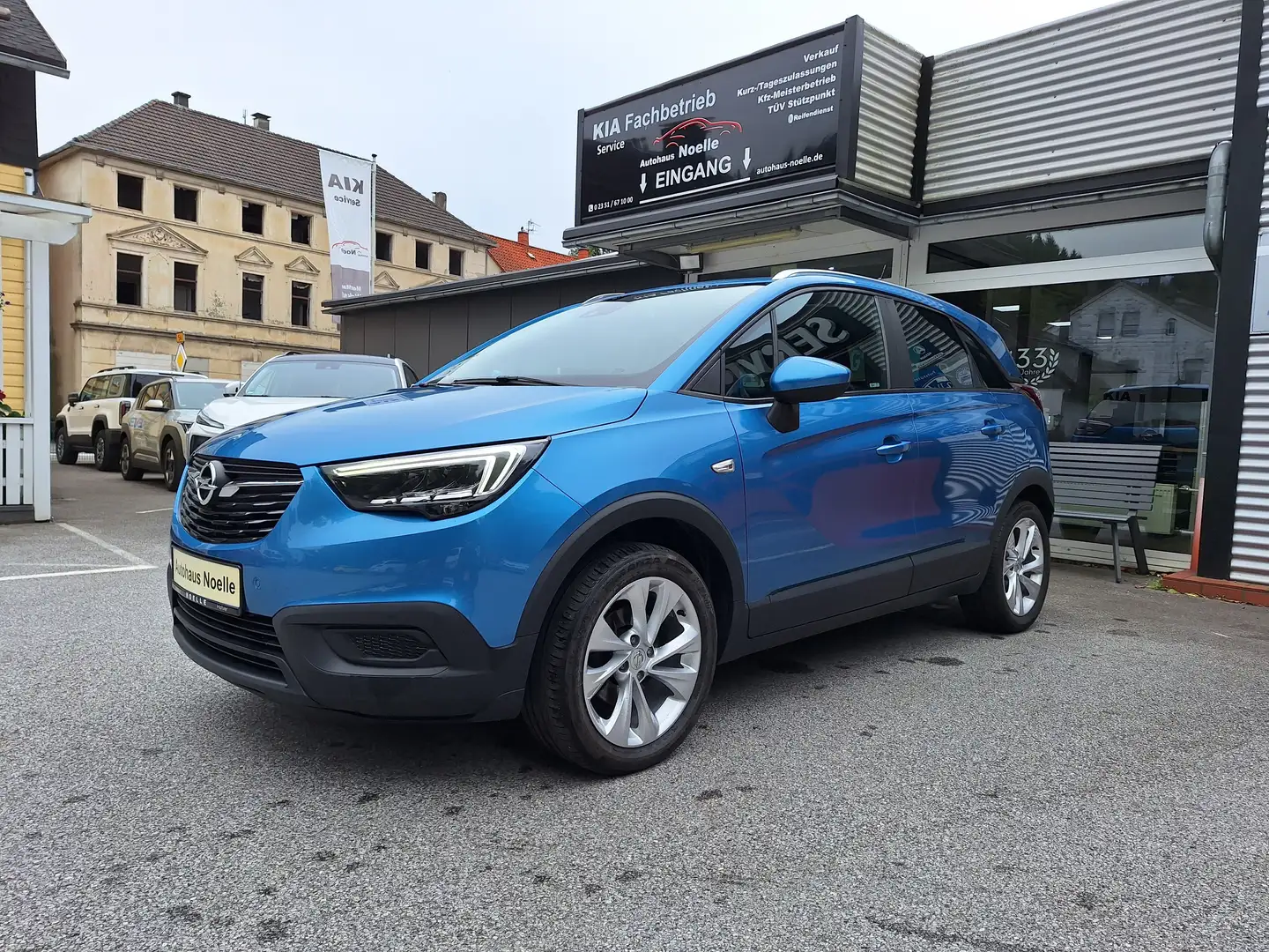 Opel Crossland X 1.2 Turbo, Edition AT, LED, inkl. Winterräder Bleu - 1