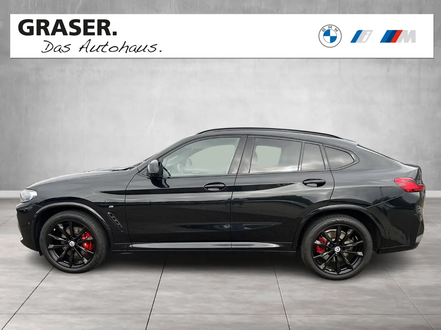 BMW X4 M 40i Head-Up HK HiFi DAB LED WLAN Standhzg. Noir - 2