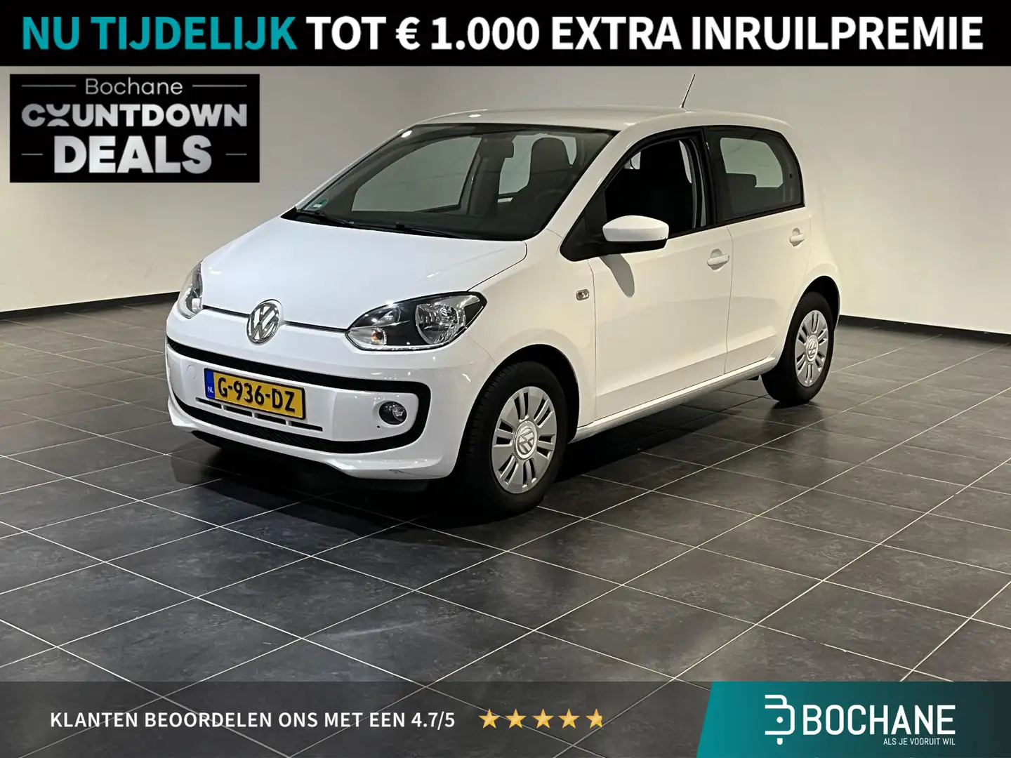 Volkswagen up! 1.0 move up! | Automaat | Airco | Cruise Control | Blanc - 1