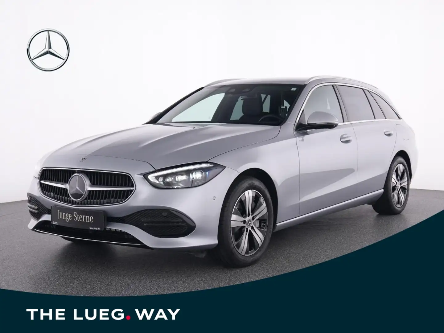 Mercedes-Benz C 300 T e Avantgarde+NavPrem+DLIGHT+Mem+HUD+360° Srebrny - 1
