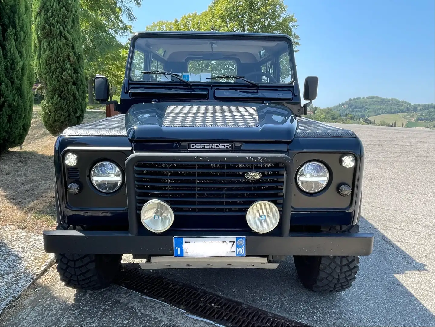 Land Rover Defender Defender 90 Motore Nuovo!! Modrá - 2