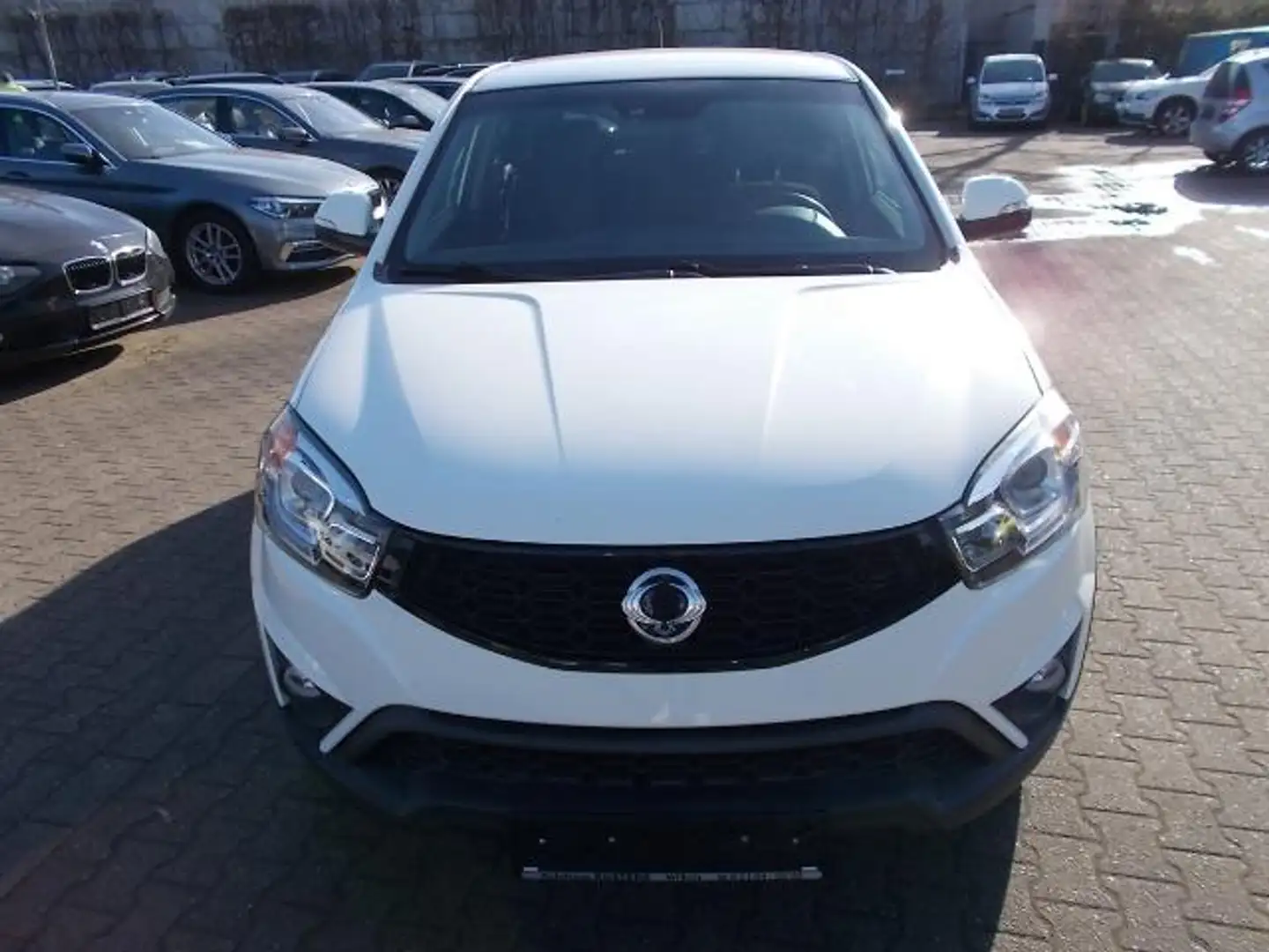 SsangYong Korando Korando 2WD, AHK, Klima, 1. Hand Weiß - 2