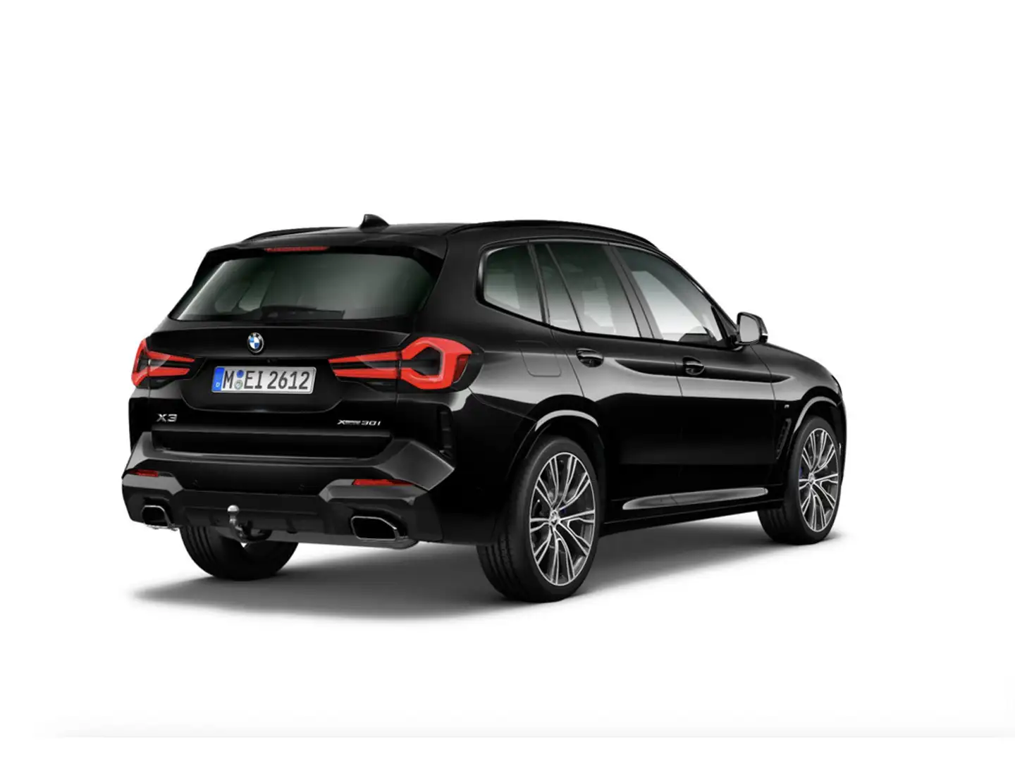 BMW X3 xDrive30i M-Sport FACEL. PANO AHK HUD 360° Schwarz - 2