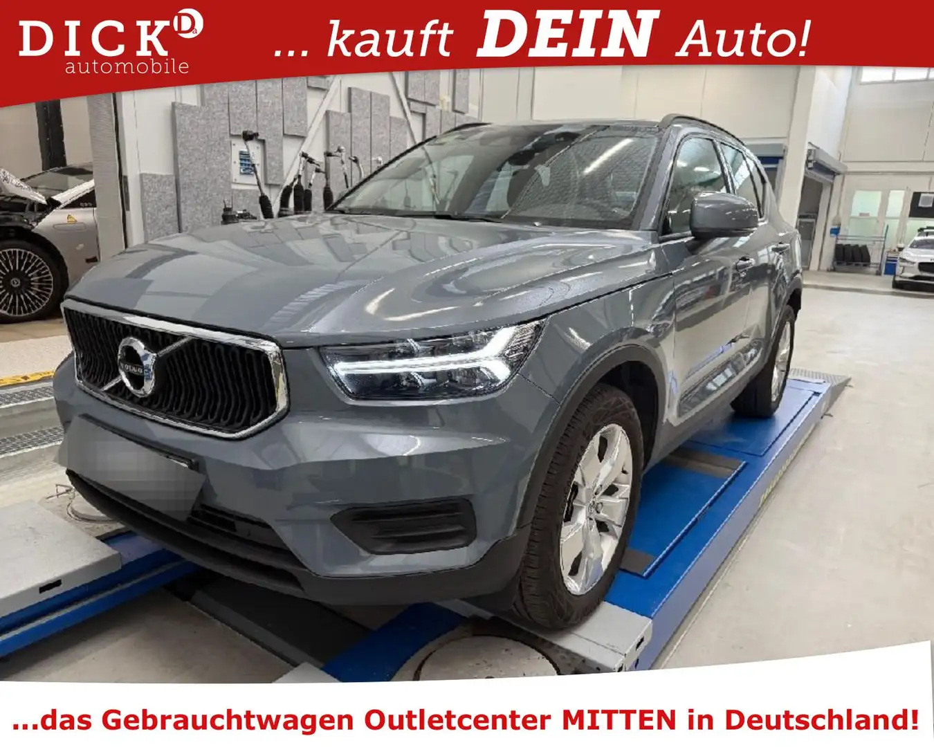 Volvo XC40 T3 Aut Mom Core LED/NAVI/VIRTU/SHZ/DAB/8Fa Gris - 1