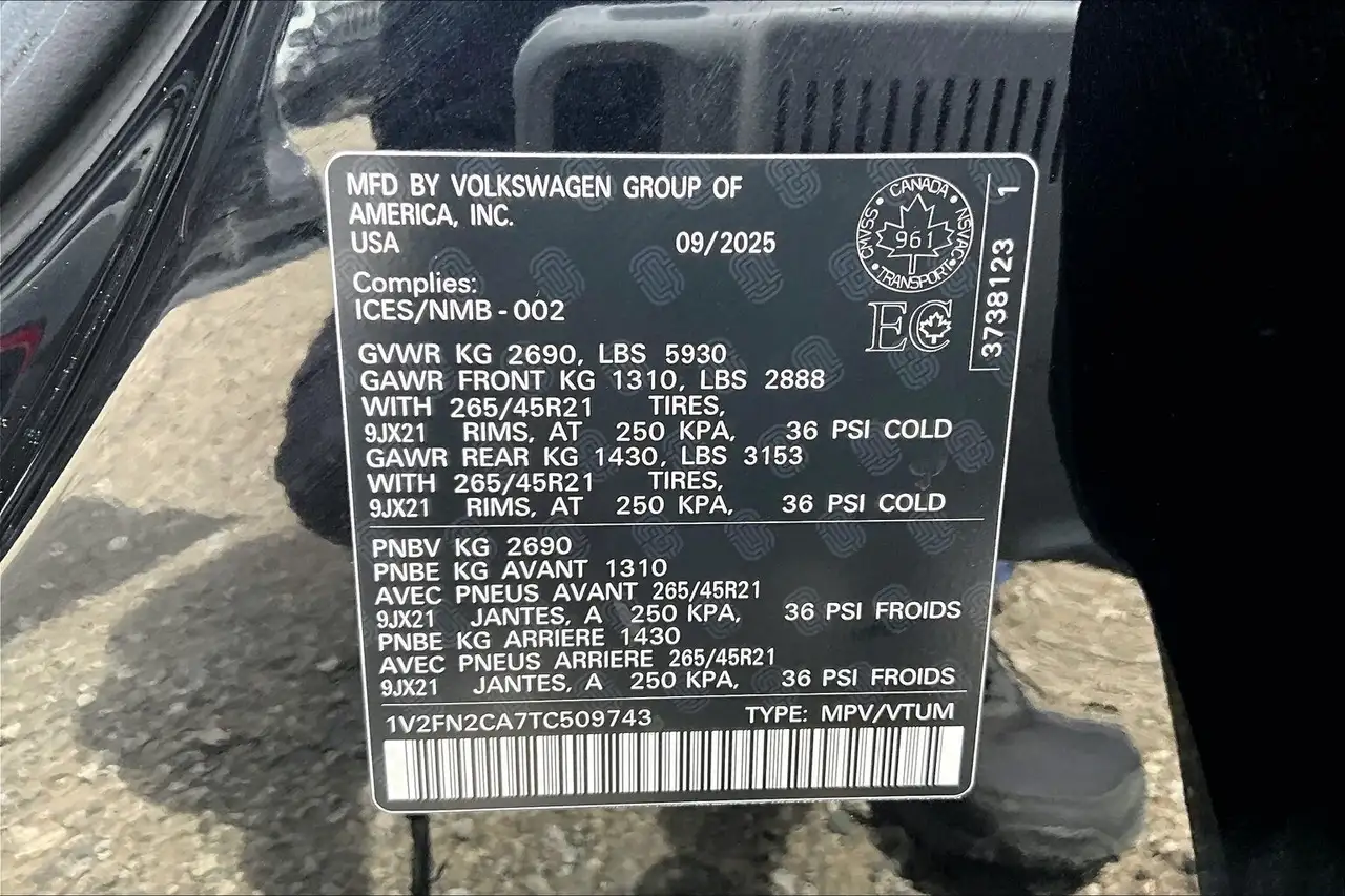 Volkswagen Atlas снимка Volkswagen Atlas