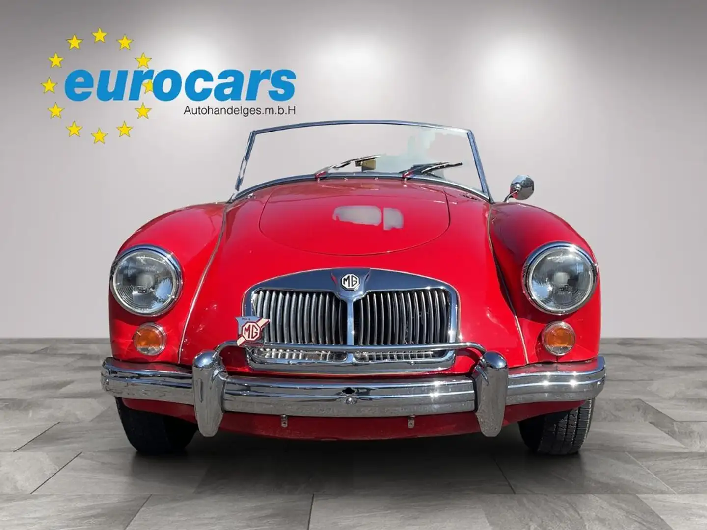 MG MG-A MARK II Czerwony - 2