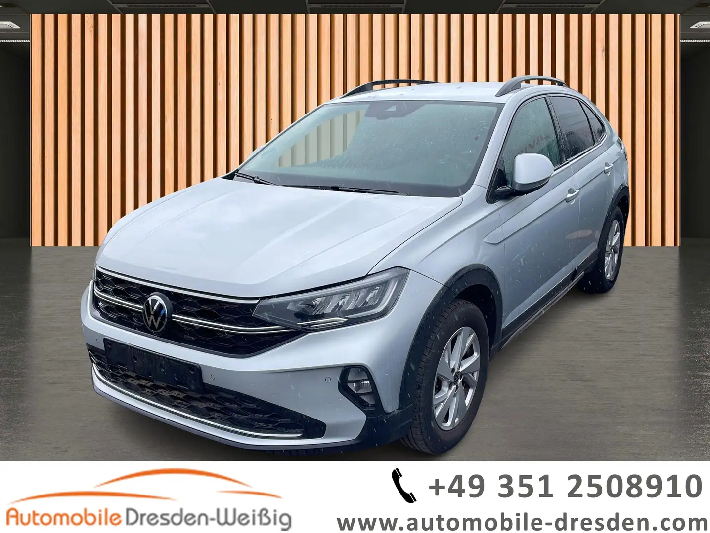 Volkswagen Taigo 1.0 TSI Life*ACC*AppConnect*LED*DAB* Silber - 1