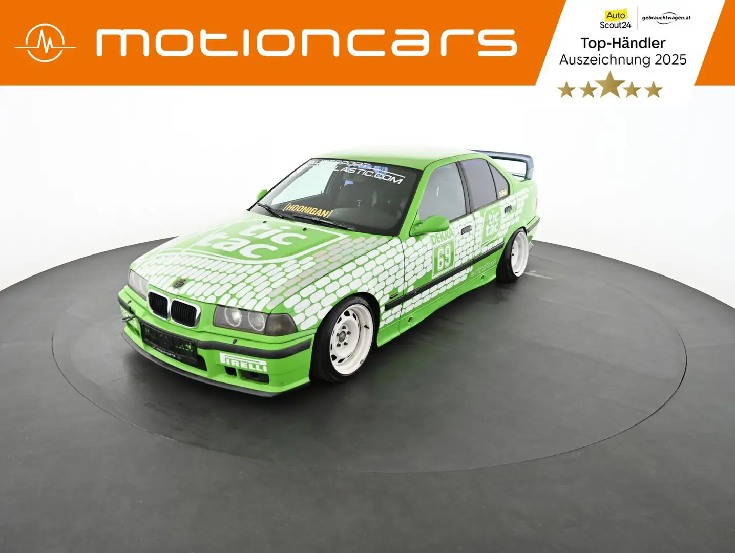 BMW 328 3 328 E36 Drift Car Grün - 1