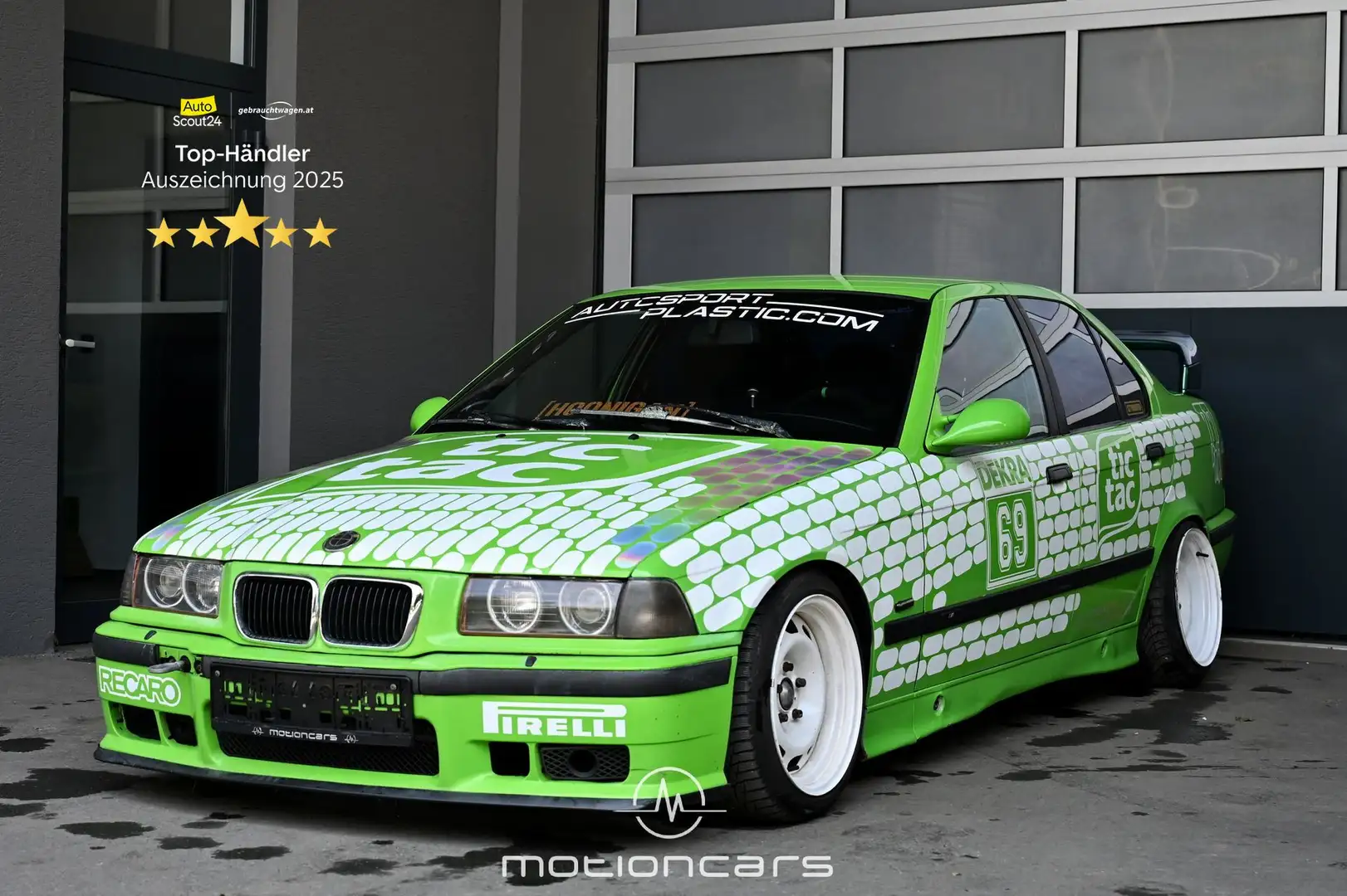 BMW 328 3 328 E36 Drift Car Grün - 1