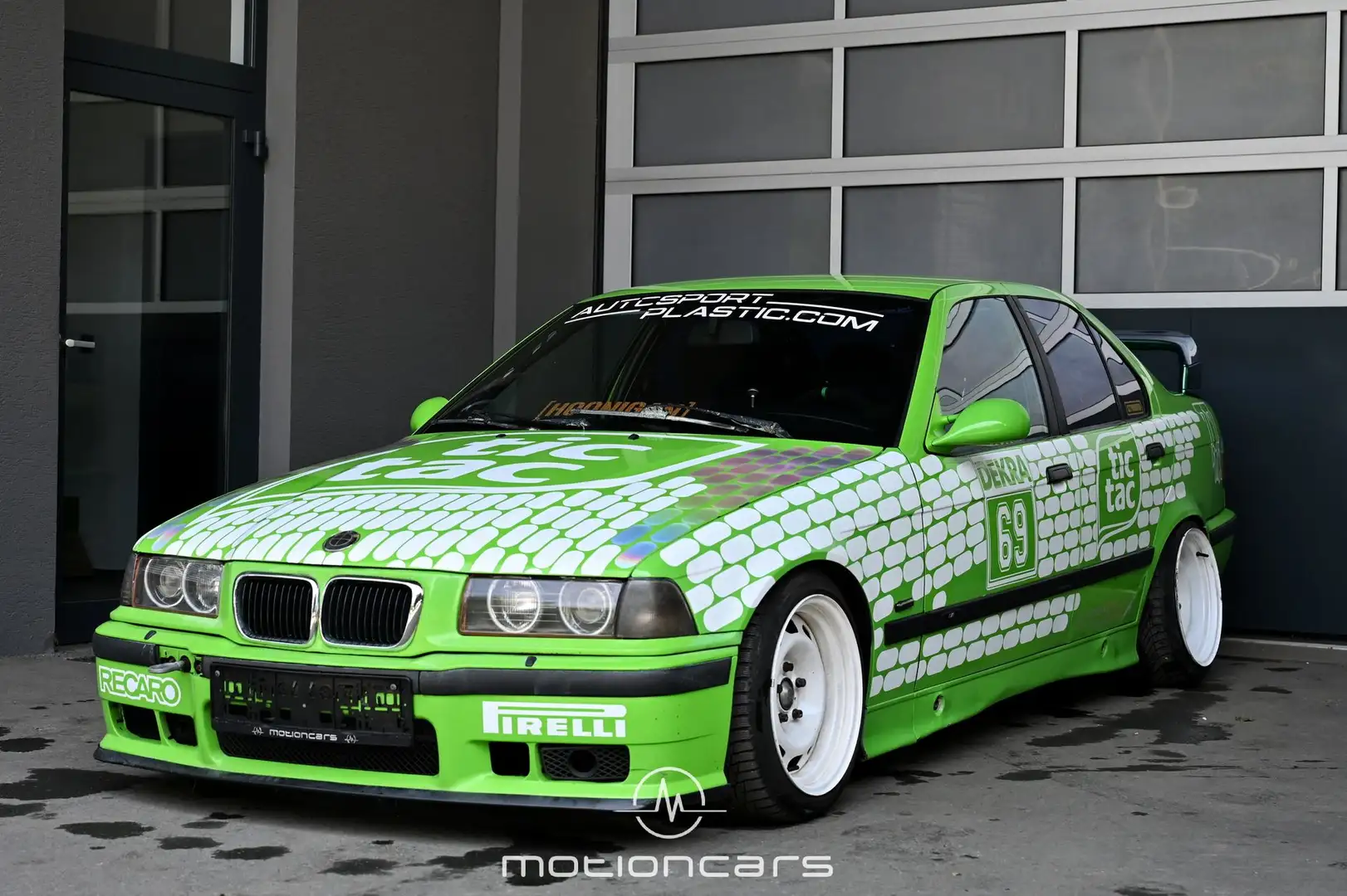 BMW 328 E36 Drift Car Zelená - 1
