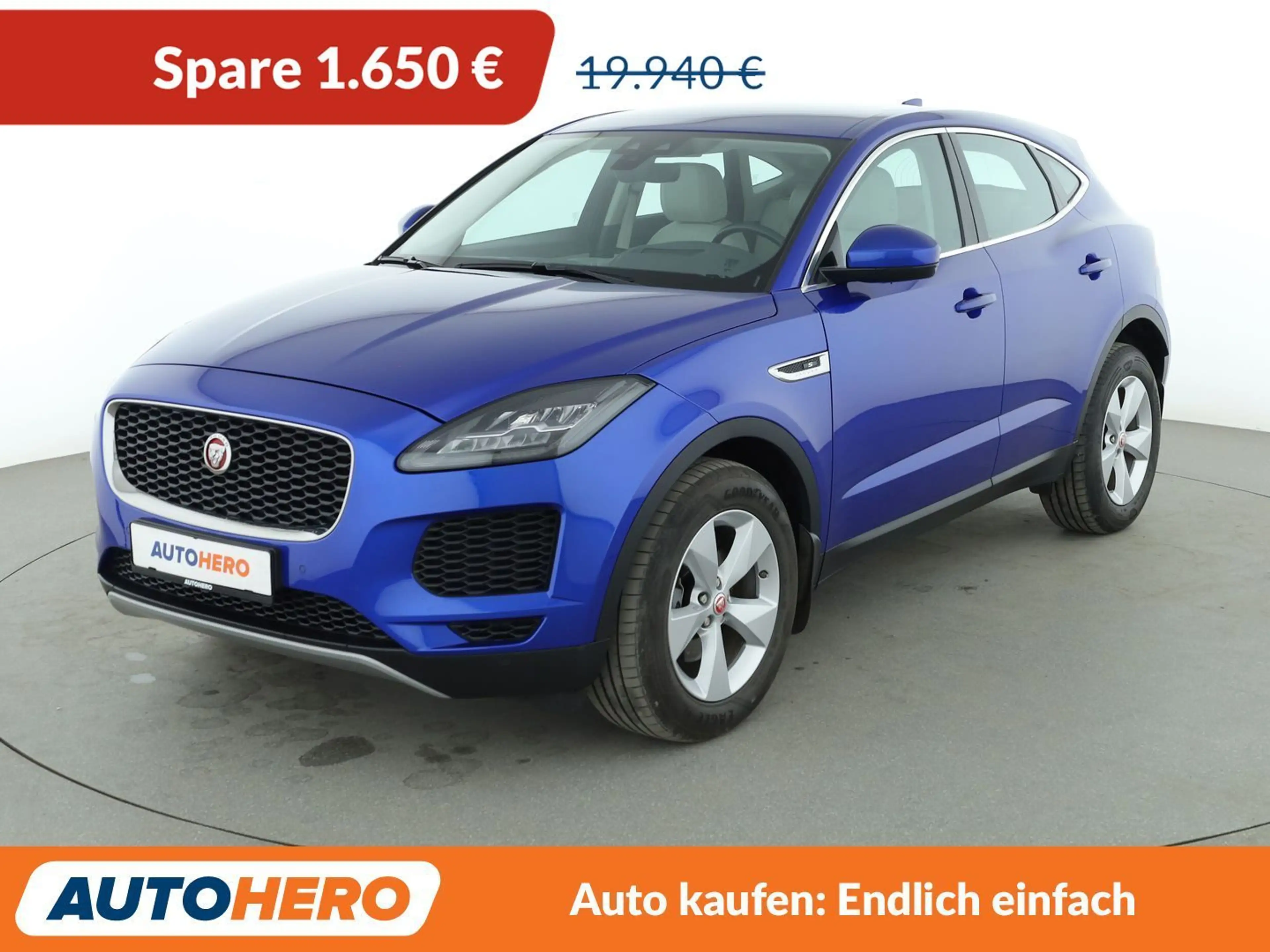 Jaguar E-Pace D180 S AWD Aut.*NAVI*TEMPO*CAM*PDC*SHZ*ALU*