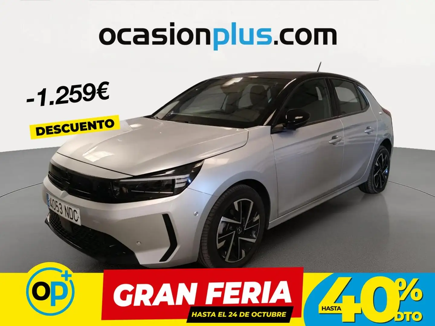 Opel Corsa 1.2T XHL S/S GS 100 Gris - 1