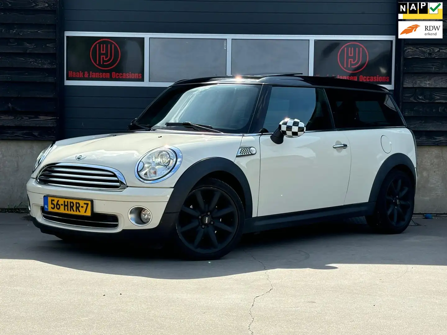 MINI Cooper Clubman Mini 1.6 Panoramadak Leder Clima Cruise Blanc - 1