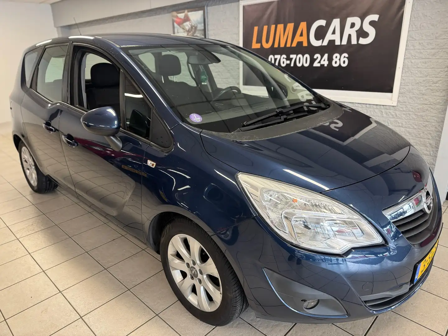 Opel Meriva 1.4 Berlin|Airco|5 deurs|APK Aanwezig|Bluetooth Blau - 1
